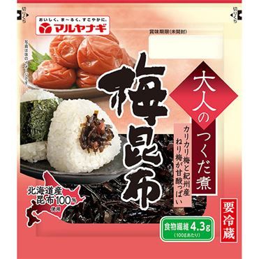 Maruyanagi, Ume Kombu, Tsukudani, 80g