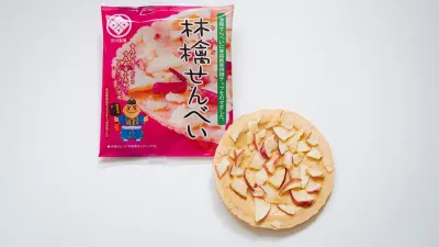 Shibukawa Seika, Aomori Apple Rice Crackers – 6 Pieces