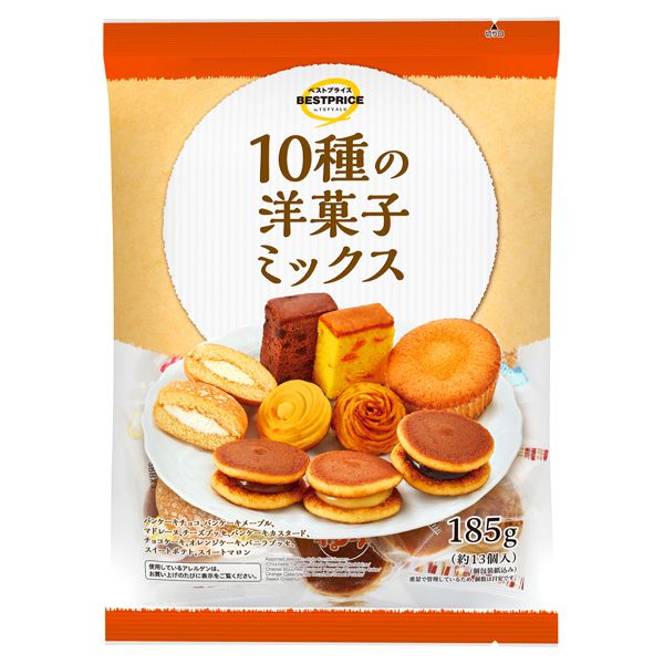 Topvalu, Cake Assort, 10 kinds, Sweet Potato, Pan Cake Sandwiches, etc