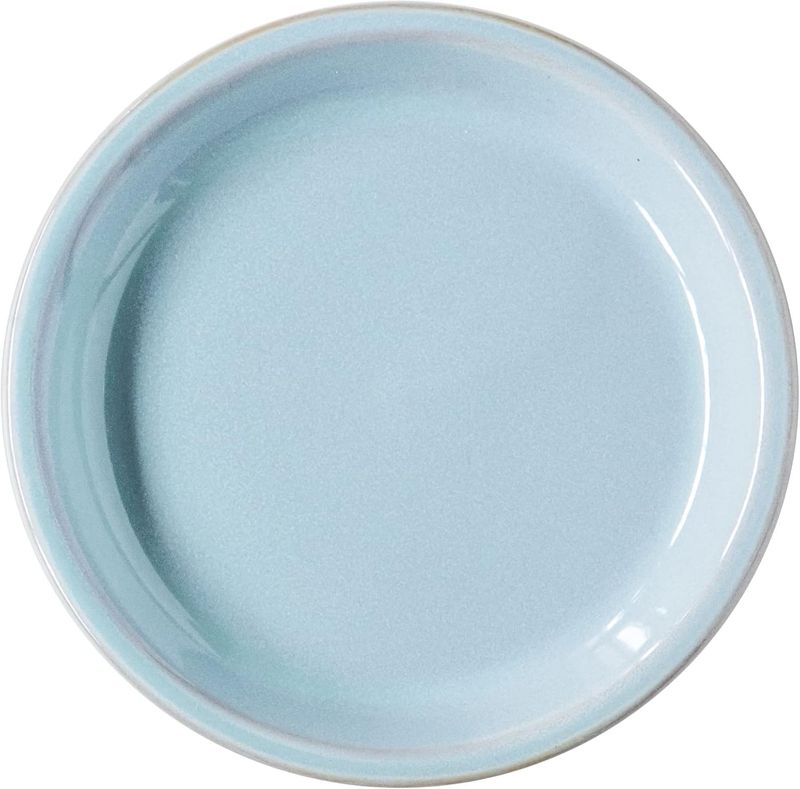 HINATA, Tiny Plate, Blue, 8.5cm, Japanese Porcelain Plate for Pickles, Condiments, or Soy Sauce