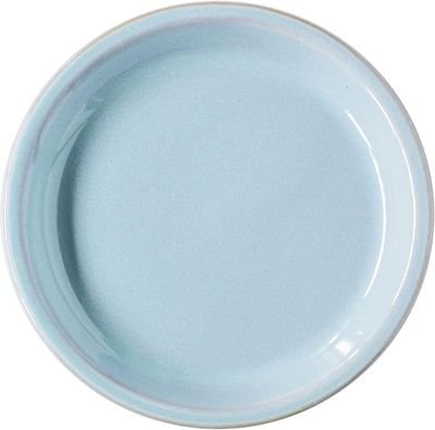 HINATA, Tiny Plate, Blue, 8.5cm, Japanese Porcelain Plate for Pickles, Condiments, or Soy Sauce