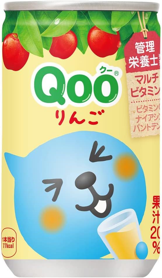 Coca-Cola Japan, Qoo, Minnutes Maid, Apple, 160ml, 30 Cans