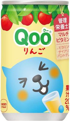 Coca-Cola Japan, Qoo, Minnutes Maid, Apple, 160ml, 30 Cans