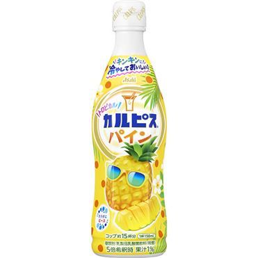 Calpis, Calpico, &quot;Pineapple Flavor&quot;  470ml