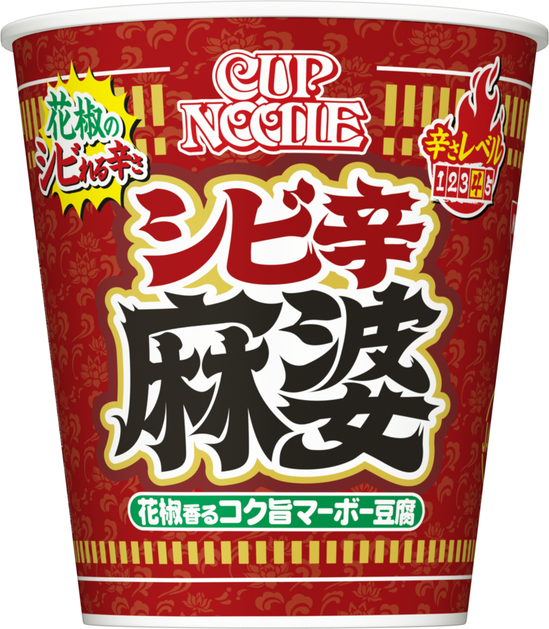 Nissin, Cup Noodle Big Series, Ramen, Shibikara Mabo, Hot, 101g