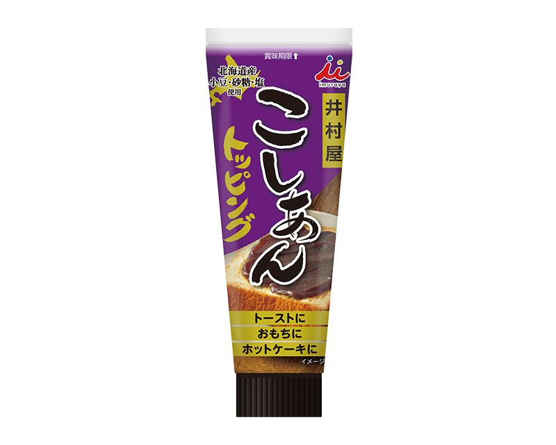 Imuraya, &quot;Koshian Topping&quot;, Sweet azuki bean jam, Smooth Spread, 130g