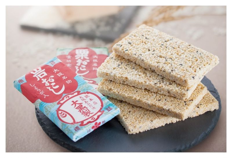 Osaka Okoshi – Traditional Japanese Rice Snacks (Iwaokoshi / Awaokoshi, 10pcs Each)