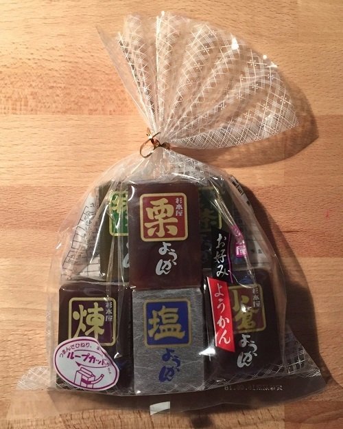 Sugimotoya, Neri Youkan Assort, 5 kinds Yokan, Azuki & Matcha Sweets, 40g × 9pc