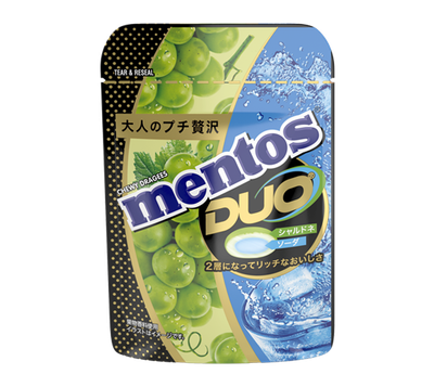Mentos, Duo, Chardonnay &amp; Soda, 45g