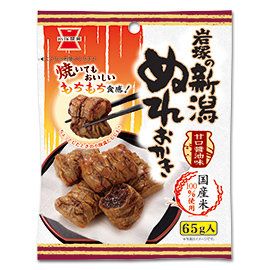 Iwatsuka, Rice Cracker, Niigata Nure Okaki, Soy sauce flavor Soft type, 65g / 152g