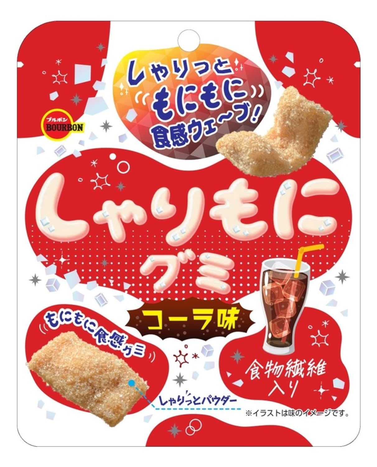 Bourbon, Sharimoni Gummy, Cola flavor, 57g