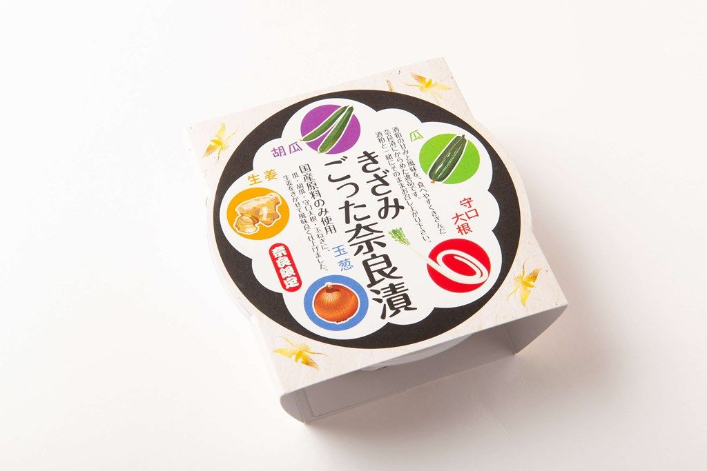 Five-Variety Nara Pickles in Cup – Premium Blend with Gourd, Ginger, and More