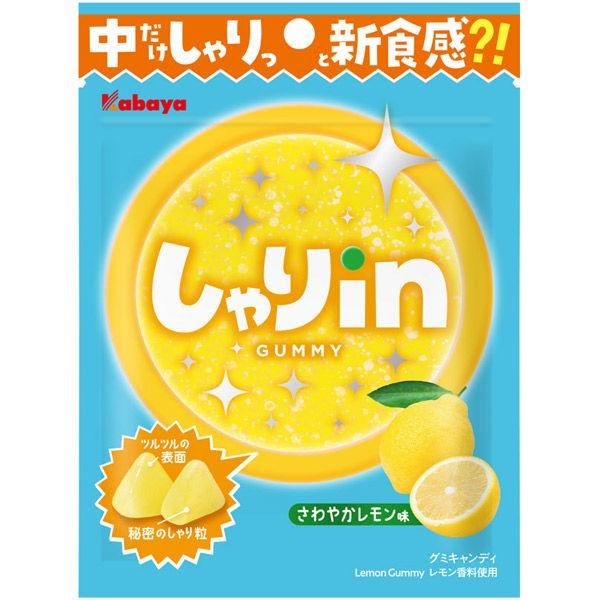 Kabaya, &quot;Shari in Gummy&quot;, Lemon flavor in 1 bag, 52g