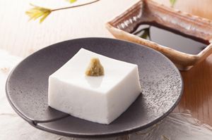 Kadohama Goma Dōfu – 2 Bottles (190g each, Sauce Included) Traditional Sesame Tofu from Koyasan, Japan