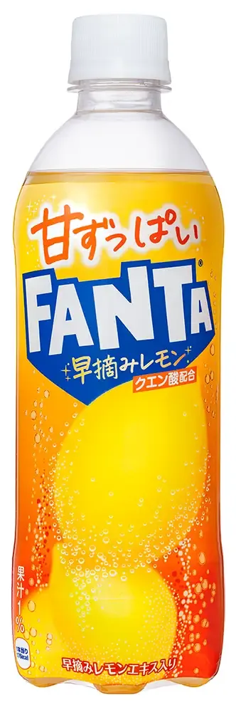 Fanta &quot;Hayazumi Lemon&quot; 490ml