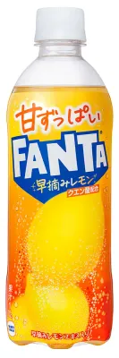 Fanta &quot;Hayazumi Lemon&quot; 490ml