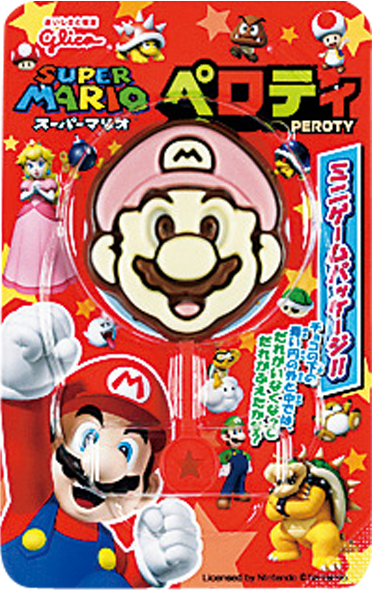 Glico, &quot;PEROTY&quot; Super Mario Shaped Chocolate, 20g in 1 pack