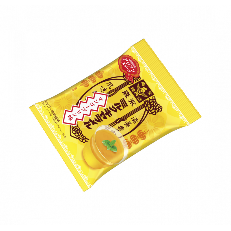 Morinaga, Milk Caramel, Mango Pudding flavor, 69g, in 1 bag