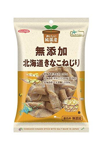 North Colors, Mutenka Hokkaido Kinako Nejiri, Kinako Soft Candy, 110g