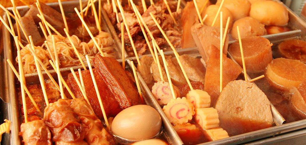 Shizuoka Oden Can Black Broth – 280g (with Black Hanpen, Konnyaku, Chikuwa, Quail Egg, Beef Tendon, Kelp)