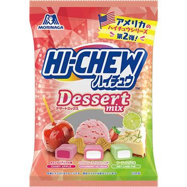 Morinaga &quot;Hi-Chew Dessert Mix&quot; 3 flavors in 1 bag, 68g