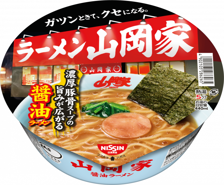 Nissin, Ramen Yamaokaya, Tonkotsu &amp; Soy Sauce Ramen