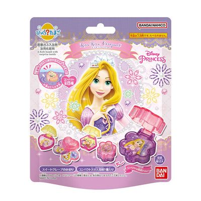 Bandai Bikkura Tamago Rapunzel Glitter Compact Bath Bomb 55g