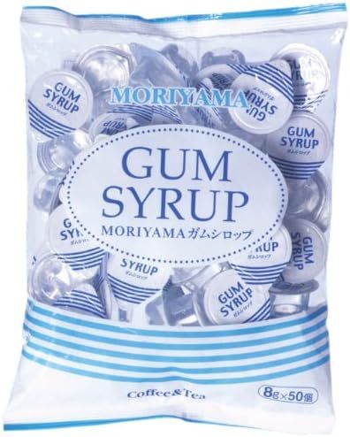 Moriyama, Gum Syrup, 8ml x 50pc x 2 bags