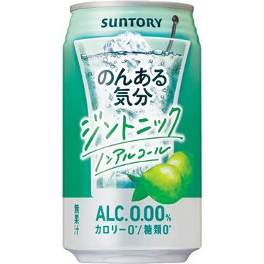 Suntory, Alcohol Free, Cocktail Taste Drink,  Non Aru Kibun, Gin Tonic​, 350ml