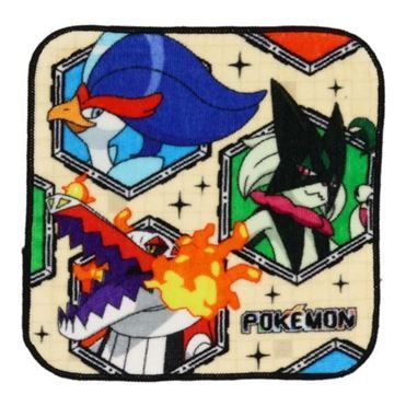 Pokémon Mini Towels 3-Pack – Pocket Size 16×16 cm
