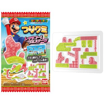 Bandai, &quot;Tsurigumi, Super Mario&quot;, Fishing Gummy Candy, Muscat and Grape, 29 Sep