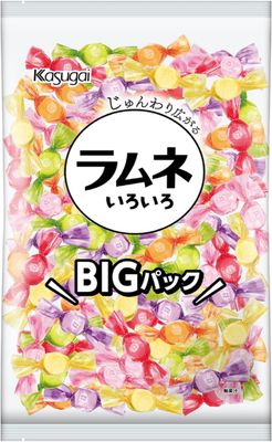 Kasugai &quot;Ramune Iro Iro, Sugar Candy, 5 Fruits Flavor&quot; 700g