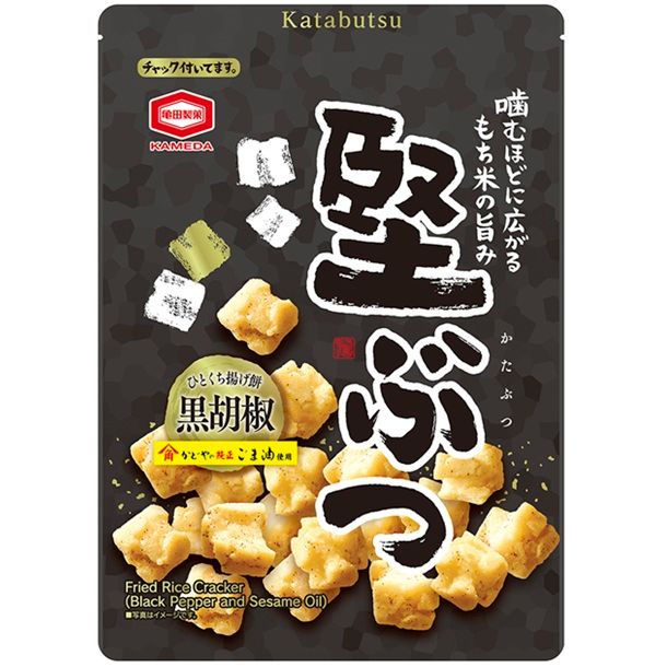 Kameda, Katabutsu, Mochi Rice Cracker, Salt flavor, 140g