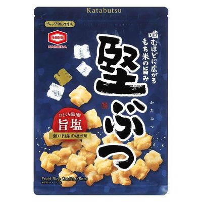 Kameda, Katabutsu, Mochi Rice Cracker, Salt flavor, 160g