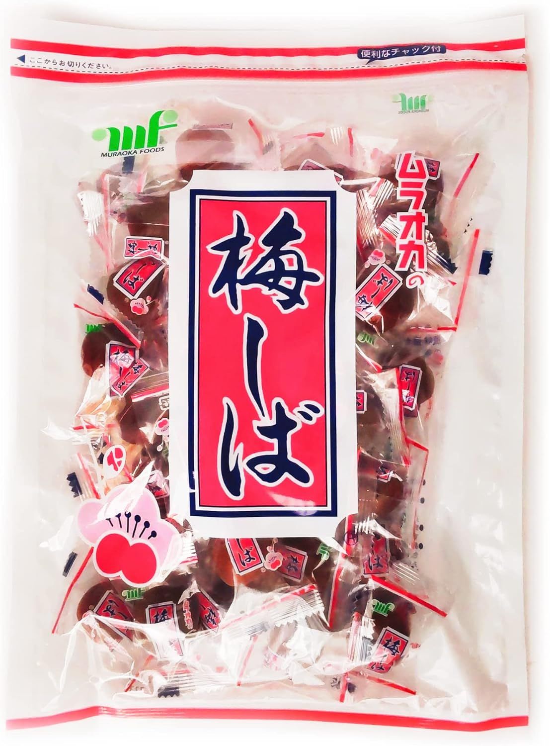 Muraoka, Umeshiba, Red Karikari Ume, Pickled Ume Plum, Crispy, Whole, 410g