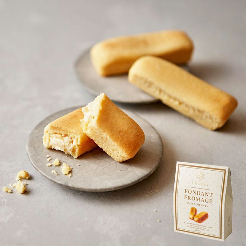 TD Early, Fondant Fromage, Baked Cheese Cake Cookie, 3 pcs