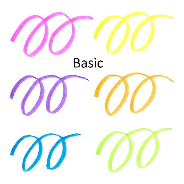 Pilot, Frixion, Highlight Pen, 6 Colors Set