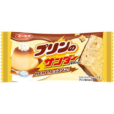 Yuraku, &quot;Purin THUNDER&quot; Black Thunder Series, Mini Bar, Custard Pudding Flavor