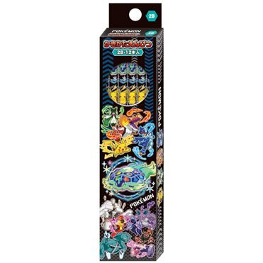 Pokémon Writing Pencils 2B Hexagonal – 12-Pack by Showa Note