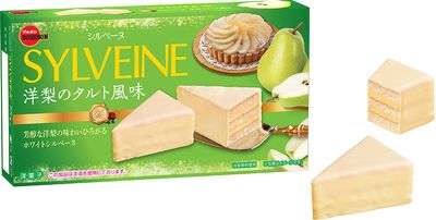 Bourbon &quot;SYLVEINE&quot; Chocolate Cake, Pear Tarte Taste, 6 Pieces in 1 Box