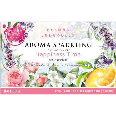 Bathclin Aroma Sparkling Happiness Time – 12 Packs