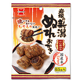 Iwatsuka, Rice Cracker, Niigata Nure Okaki, Soy sauce flavor Soft type, 65g / 152g