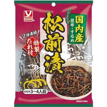 Yamanaka Foods Matsumae-zuke Set with Kombu, Squid &amp; Sauce 63g – Japan