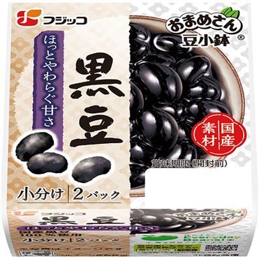 fujicco OmaMesan Mame Kobachi Black Beans 62g × 2
