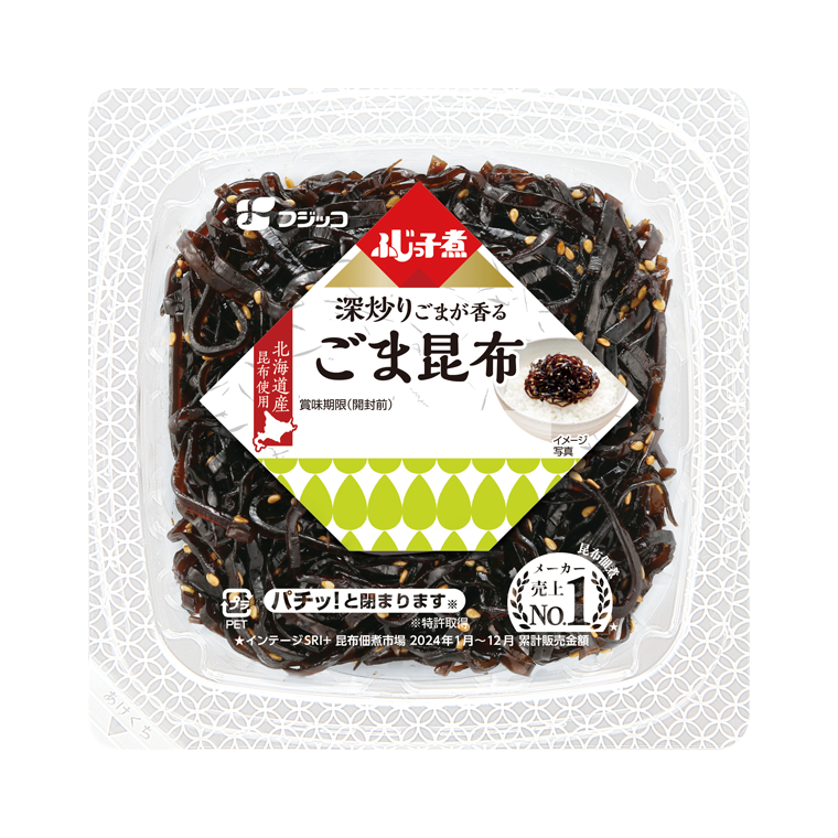 fujicco-ni Goma Kombu (Seasoned Kelp with Sesame) 74g