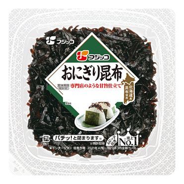 fujicco Onigiri Kombu (Sweet Seasoned Kelp) 66g