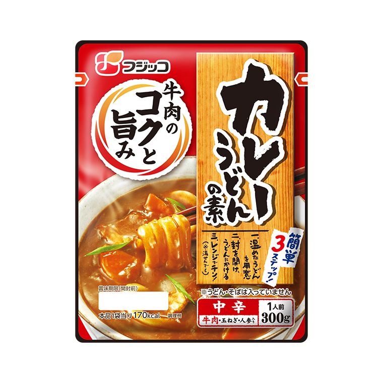 fujicco Curry Udon Sauce (Medium Hot) 300g
