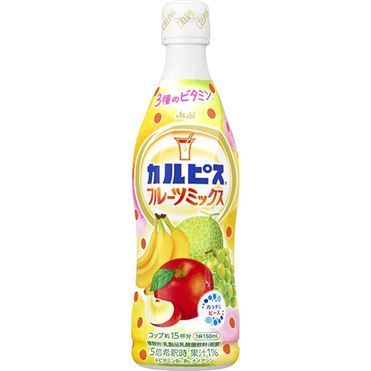 Calpis, Calpico, &quot;Mixed Fruits Flavor&quot;  470ml