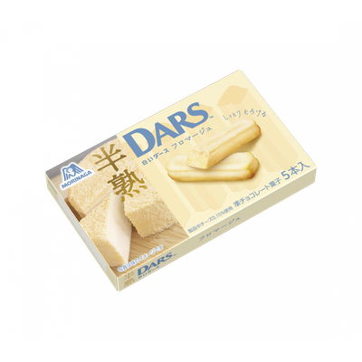 Morinaga, Hanjuku Dars Terrine Chocolat, White