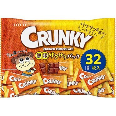 Lotte Crunky Infinite Crunch Pack 112g